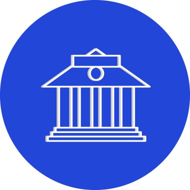 vektör Bank simgesi