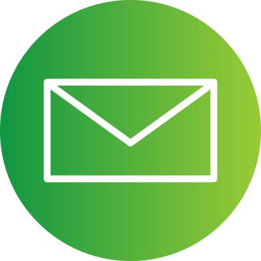 Vektör E- posta simgesi illüstrasyonu