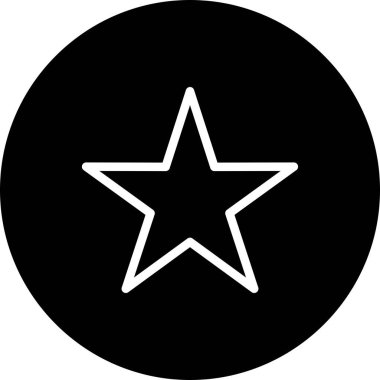 Vektör Favori simge illüstrasyonu