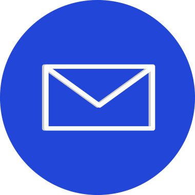 Vektör E- posta simgesi illüstrasyonu