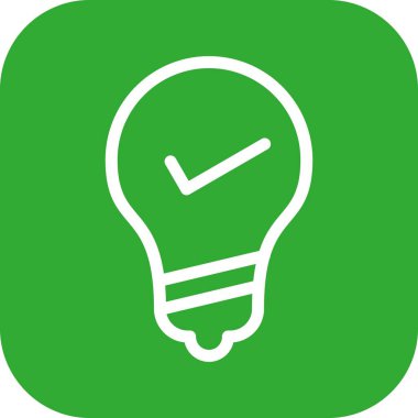 vektör Ampul simgesi