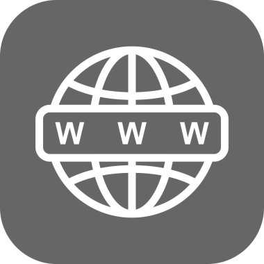  vektör internet simgesi