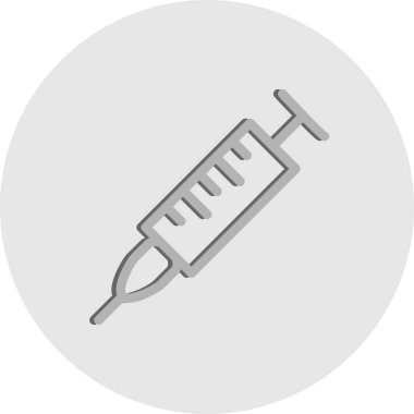 Vektör Enjeksiyon simgesi çizimi