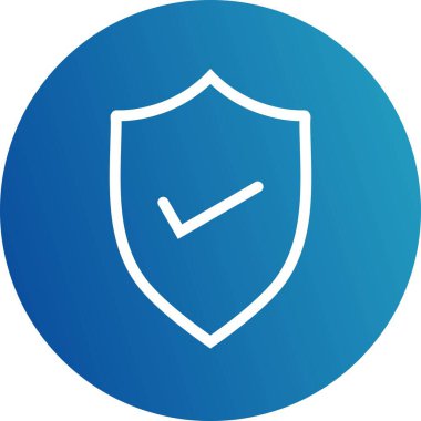  vektör Kalkanı simgesi