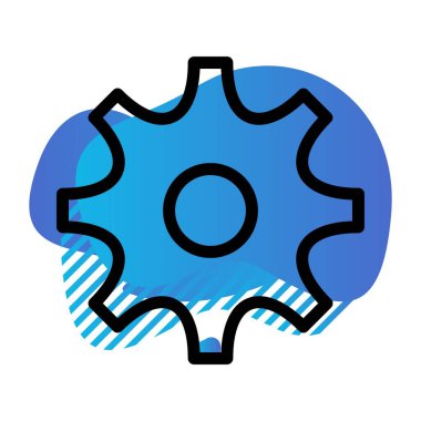 Vektör ayarı Simge illüstrasyonu