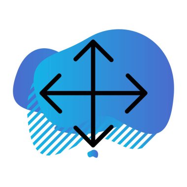 Vektör yön simgesi