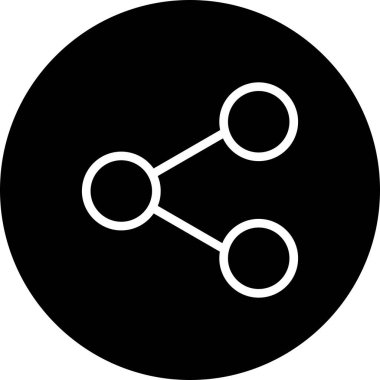 Vektör Paylaşım simgesi çizimi