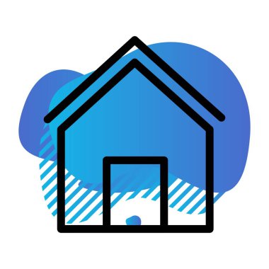 Vektör Ev simgesi illüstrasyonu