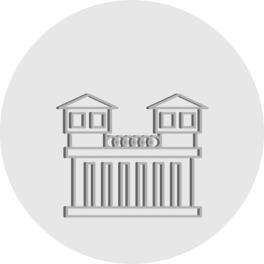 vektör Cezaevi simgesi