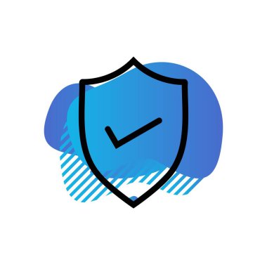  vektör Kalkanı simgesi