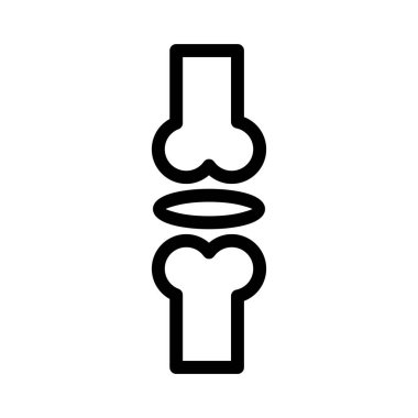 vektör Kemik simgesi