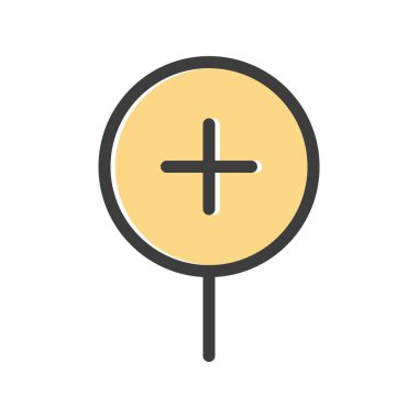 vektör yakınlaştırma simgesi