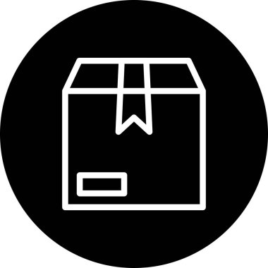 vektör seo kutusu simgesi 