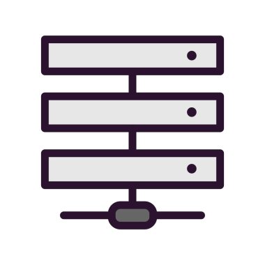  vektör sunucu simgesi