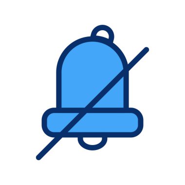  Vektör sessiz simgesi illüstrasyonu