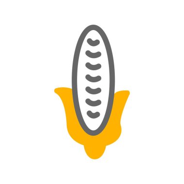 vektör mısır simgesi