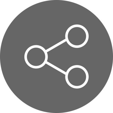 Vektör Paylaşım simgesi çizimi