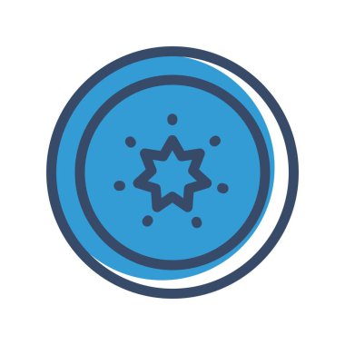 vektör kiwi simgesi