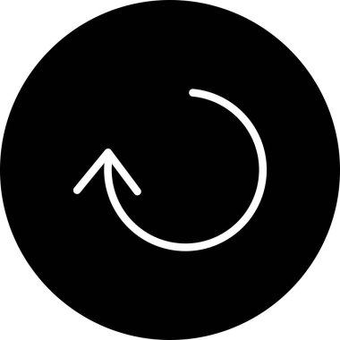 Vektör tazeleme simgesi illüstrasyonu