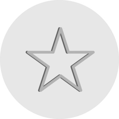 Vektör Favori simge illüstrasyonu