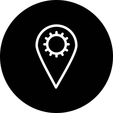  Vektör Ayarları iğne simgesi 