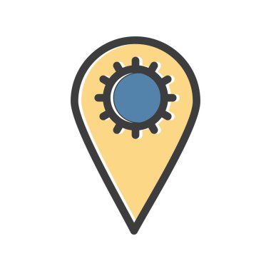  Vektör Ayarları iğne simgesi 