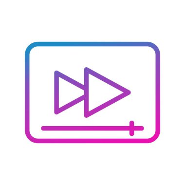 vektör Çokluortam simgesi