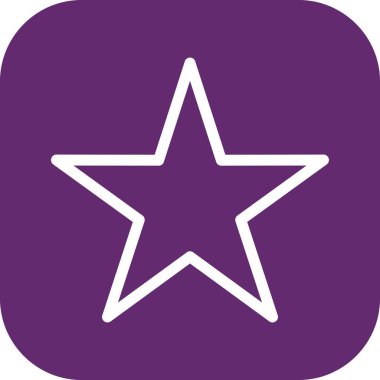 Vektör Favori simge illüstrasyonu