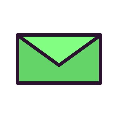 Vektör E- posta simgesi illüstrasyonu