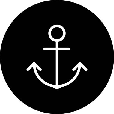 vektör Anchor simgesi