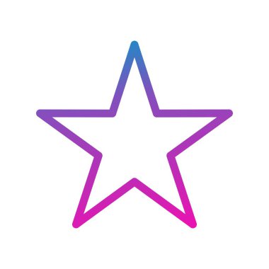 Vektör Favori simge illüstrasyonu