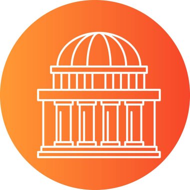 vektör St. Paul Katedral simgesi  