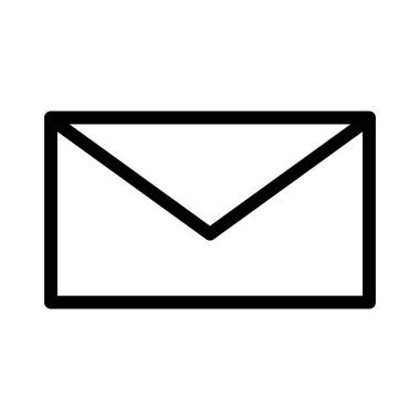 Vektör E- posta simgesi illüstrasyonu