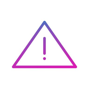 Vektör Tehlike simgesi illüstrasyonu