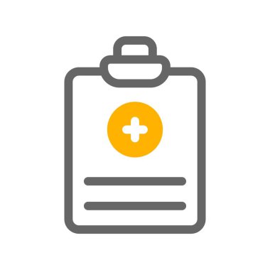 vektör Tıbbi Rapor simgesi