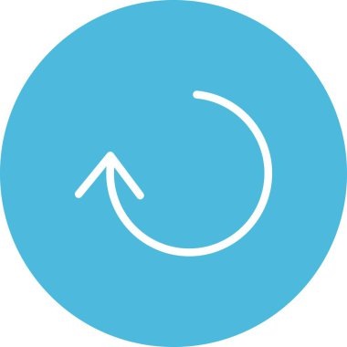 Vektör tazeleme simgesi illüstrasyonu