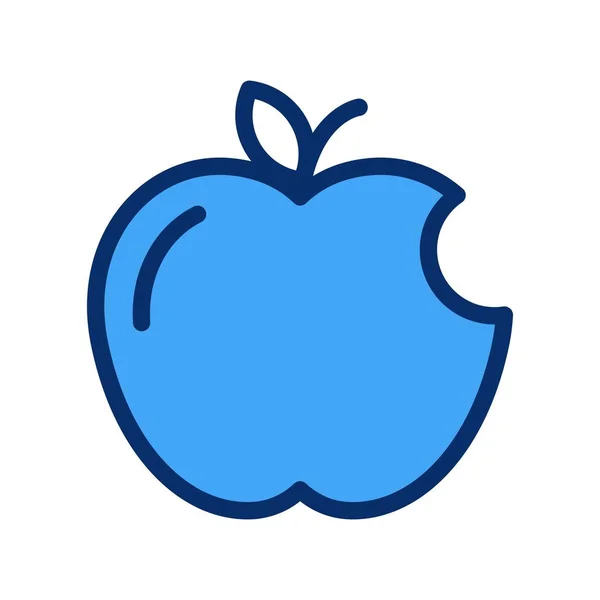 Simbolo Illustrazione Vettoriale Frutta — Vettoriale Stock