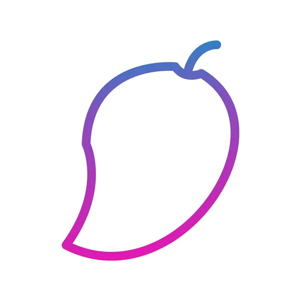 Illustration Vectorielle Fruits Symbole — Image vectorielle