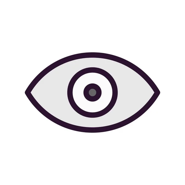 Иконка Векторного Глаза — стоковый вектор