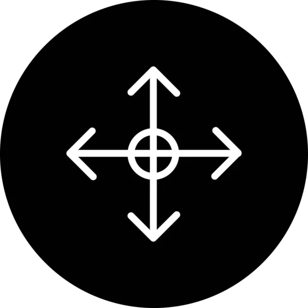 Symbol Ikony Vektorové Sítě — Stockový vektor