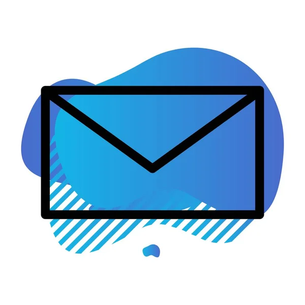 Vektor Mail Icon Illustration — Stockvektor