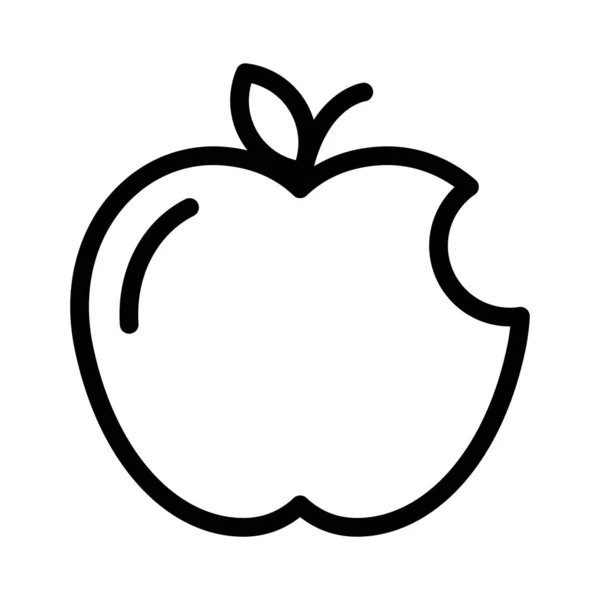 Vector Fruta Símbolo Ilustración — Archivo Imágenes Vectoriales