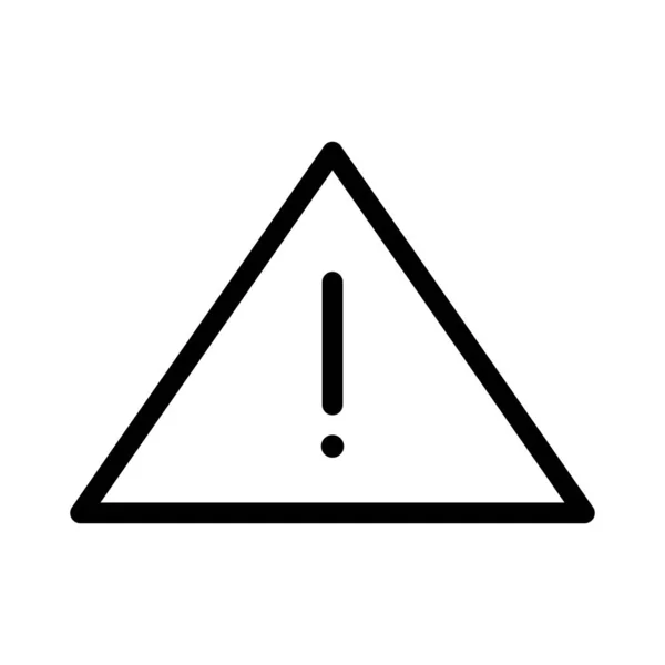 Illustration Icône Vector Danger — Image vectorielle