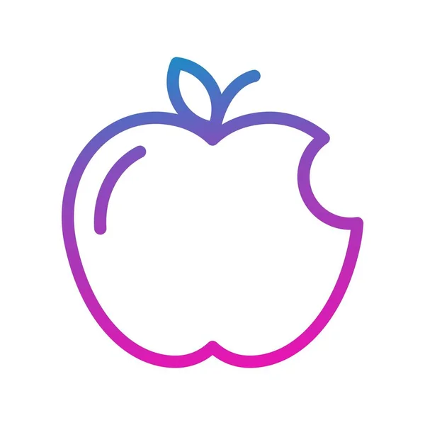 Fruit Vector Illustratie Symbool — Stockvector