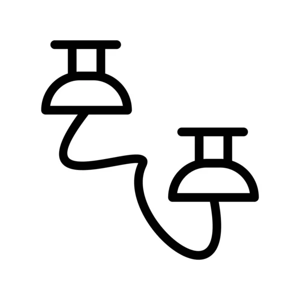 Vector Route Icon Symbol — Stock Vector