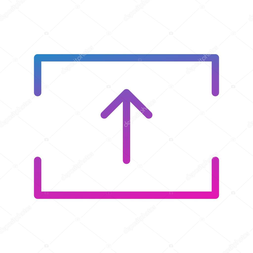 vector Upload icon illustration