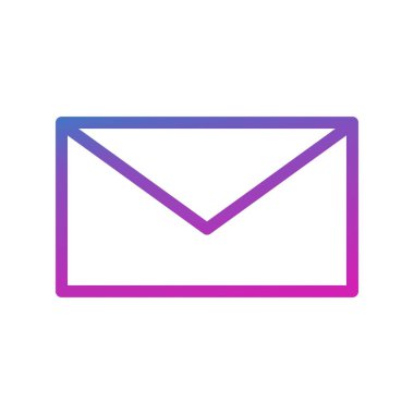 Vektör E- posta simgesi illüstrasyonu