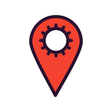  Vektör Ayarları iğne simgesi 