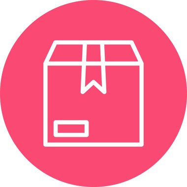 vektör seo kutusu simgesi 