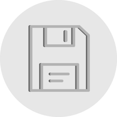 Vektör disket resimleme